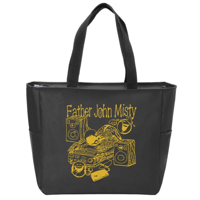 Favorite Vegetable Father John Misty Zip Tote Bag