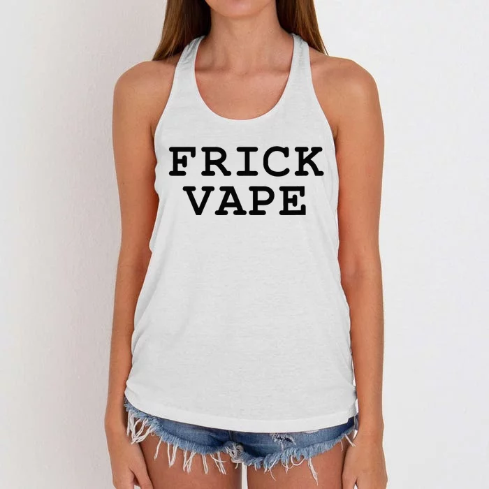 Frick Vape Women's Knotted Racerback Tank