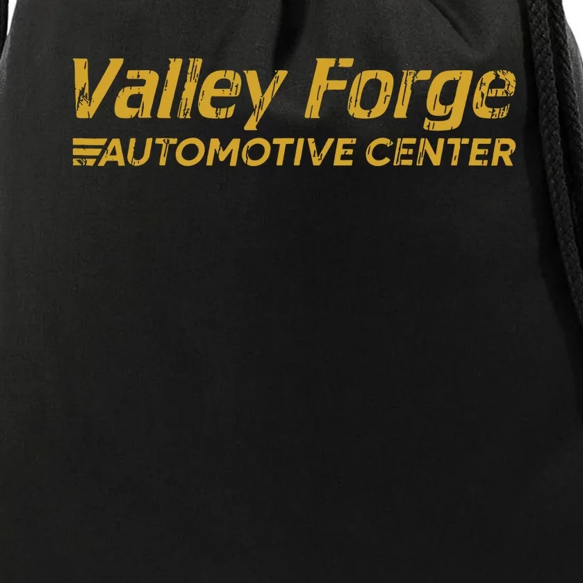 Funny Valley Forge Automotive Distressed Look Drawstring Bag