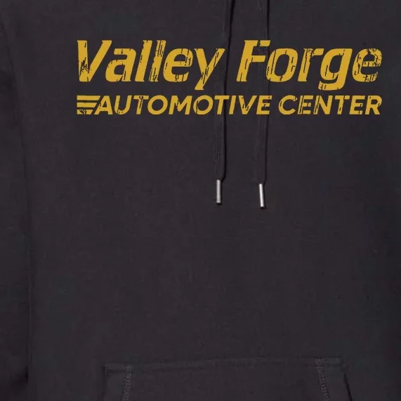 Funny Valley Forge Automotive Distressed Look Premium Hoodie