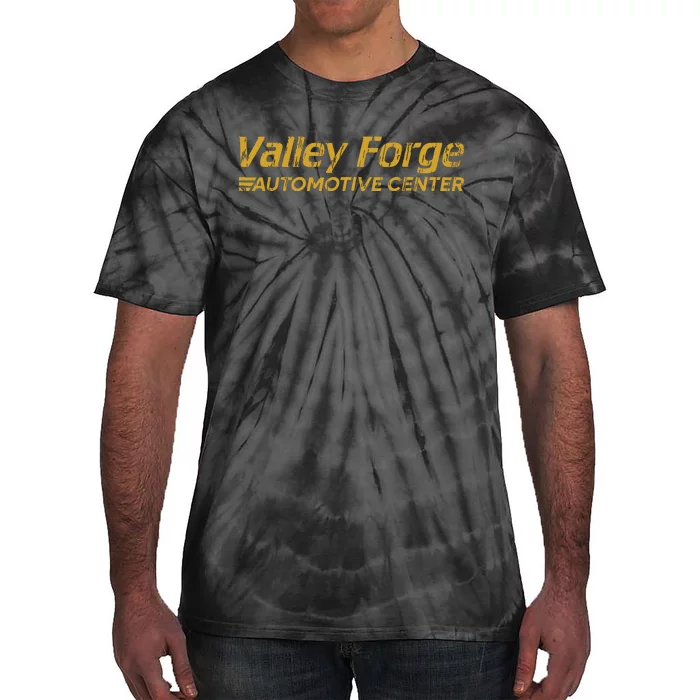 Funny Valley Forge Automotive Distressed Look Tie-Dye T-Shirt