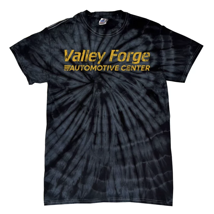 Funny Valley Forge Automotive Distressed Look Tie-Dye T-Shirt