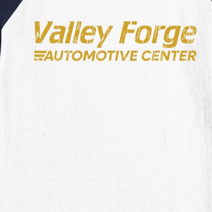 Funny Valley Forge Automotive Distressed Look Baseball Sleeve Shirt