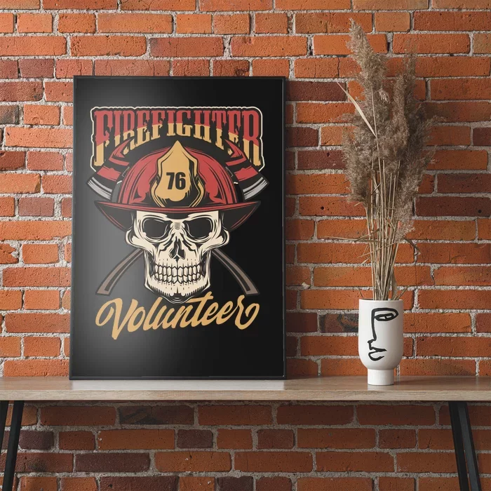 Firefighter Volunteer Poster