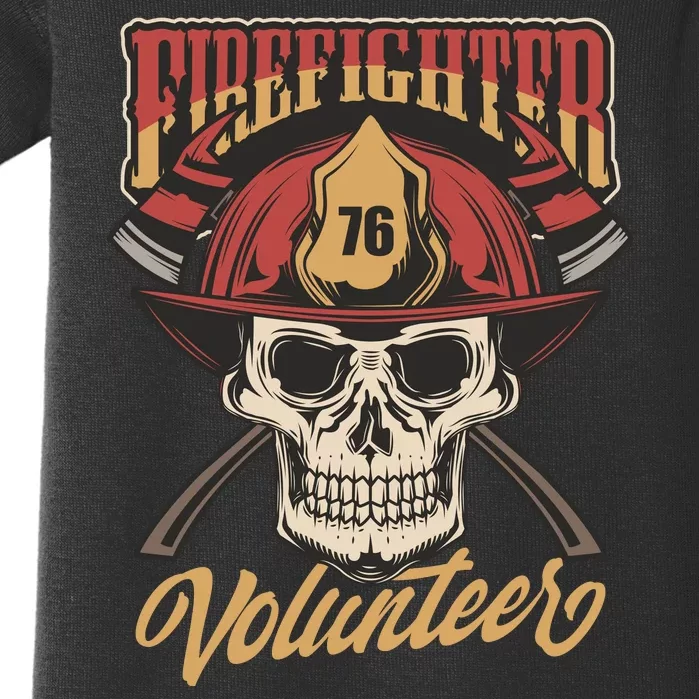 Firefighter Volunteer Baby Bodysuit