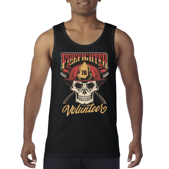 Firefighter Volunteer Tank Top