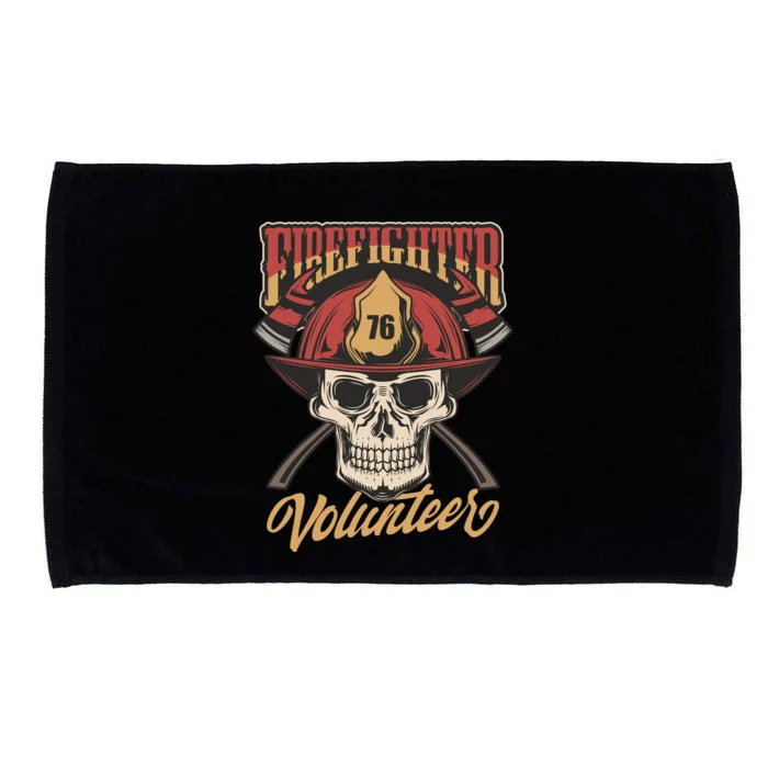 Firefighter Volunteer Microfiber Hand Towel