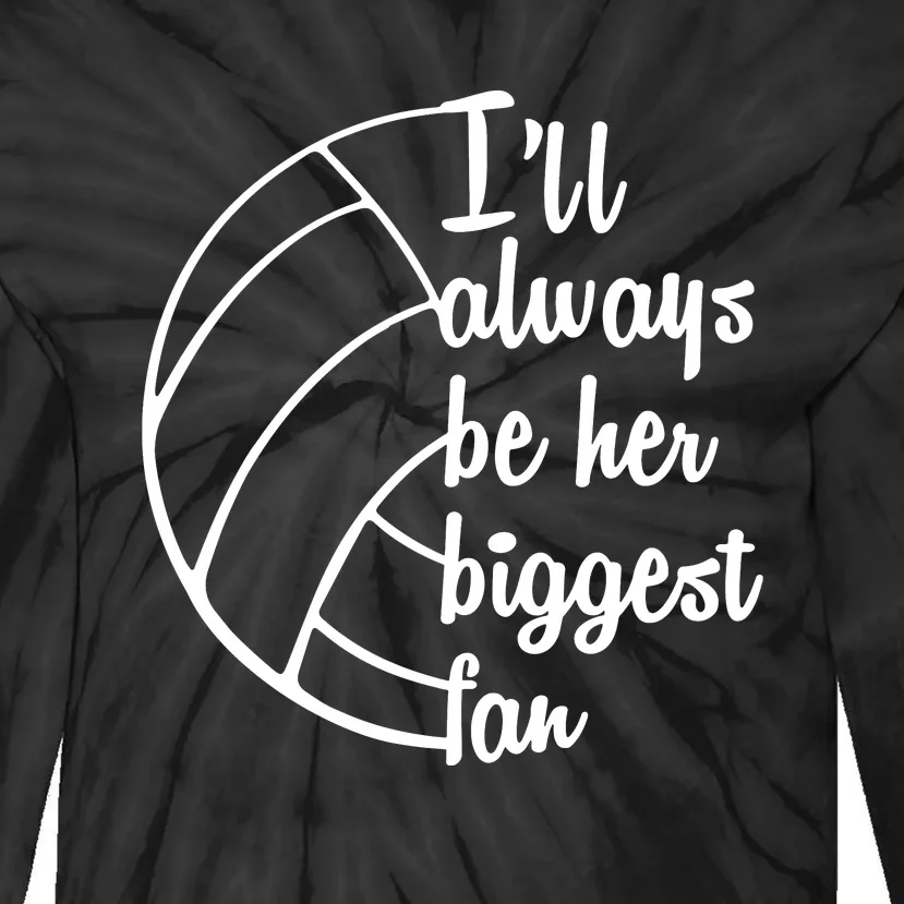 Funny Volleyball For Women Mom Dad Coach Volleyball Lovers Tie-Dye Long Sleeve Shirt