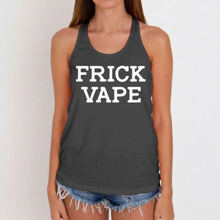 Frick Vape Women's Knotted Racerback Tank