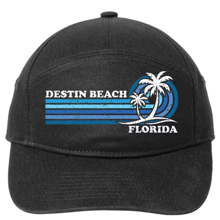 Family Vacation Florida Destin Beach 7-Panel Snapback Hat