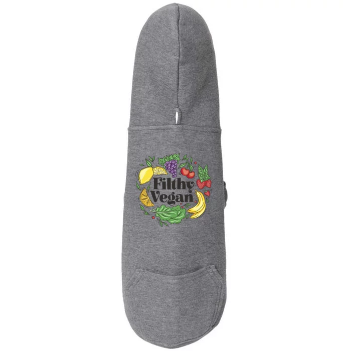 Filthy Vegan Doggie 3-End Fleece Hoodie