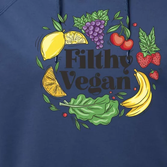 Filthy Vegan Performance Fleece Hoodie