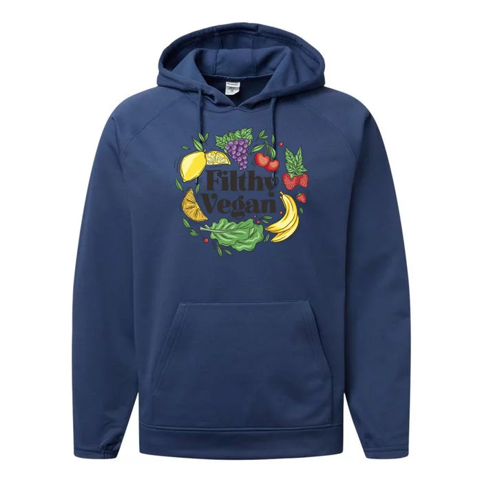 Filthy Vegan Performance Fleece Hoodie