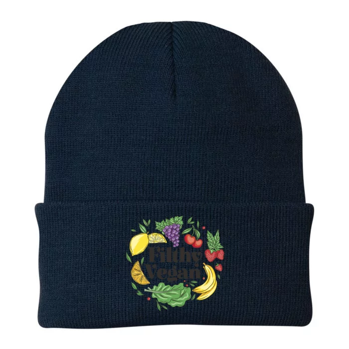 Filthy Vegan Knit Cap Winter Beanie