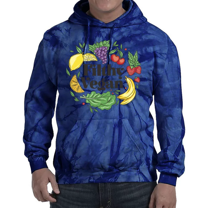 Filthy Vegan Tie Dye Hoodie