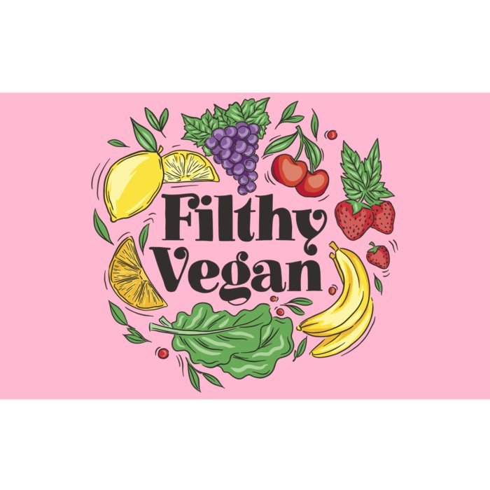 Filthy Vegan Bumper Sticker