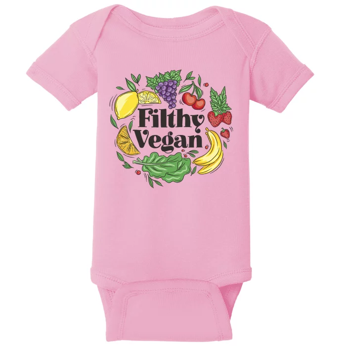 Filthy Vegan Baby Bodysuit