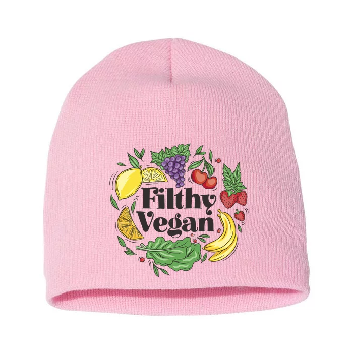 Filthy Vegan Short Acrylic Beanie