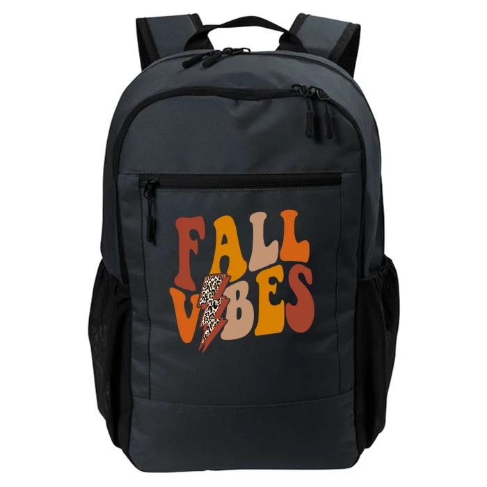 Fall Vibes Fall Season Lighting Bolt Daily Commute Backpack