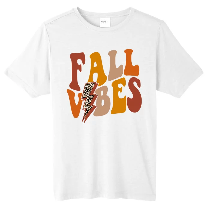 Fall Vibes Fall Season Lighting Bolt ChromaSoft Performance T-Shirt