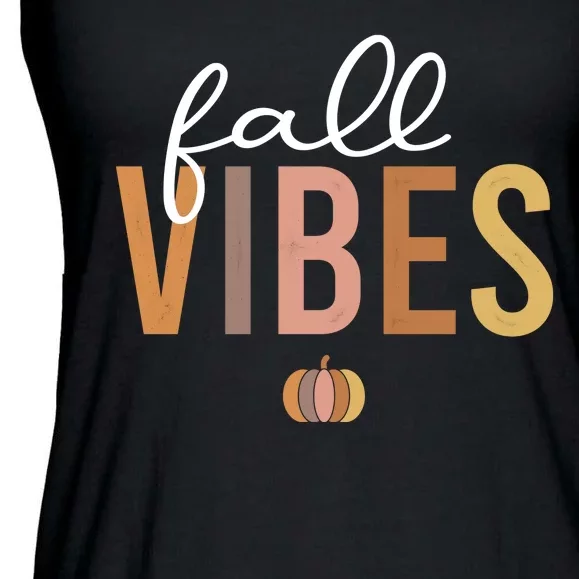 Fall Vibes Ladies Essential Flowy Tank