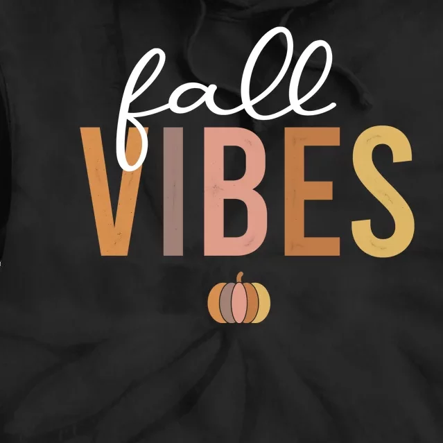 Fall Vibes Tie Dye Hoodie