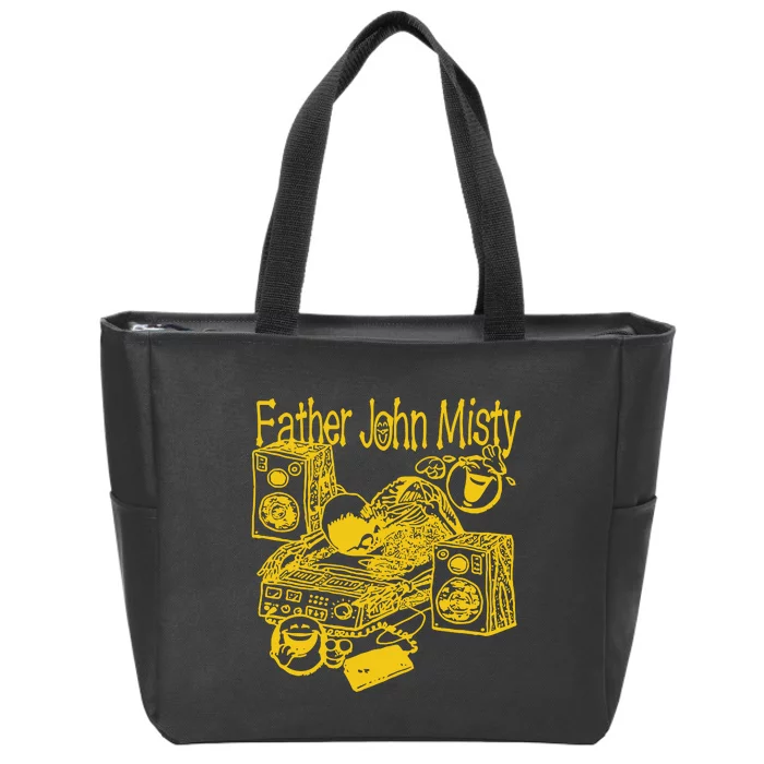 Favorite Vegetable Father John Misty Zip Tote Bag