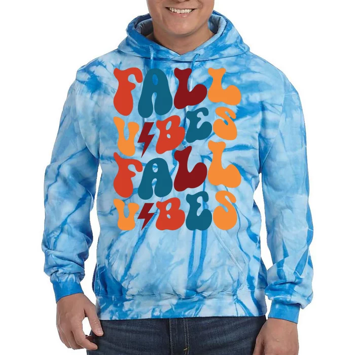 Fall Vibes Tie Dye Hoodie