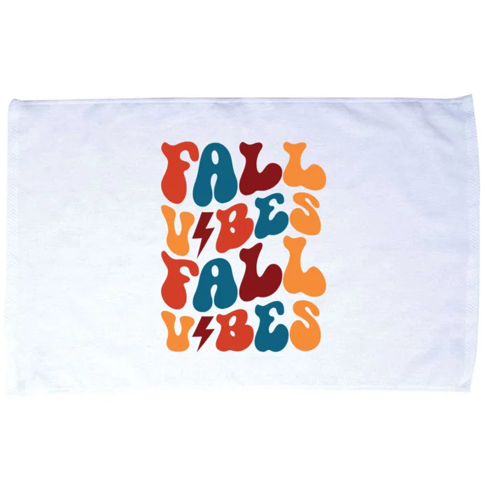 Fall Vibes Microfiber Hand Towel