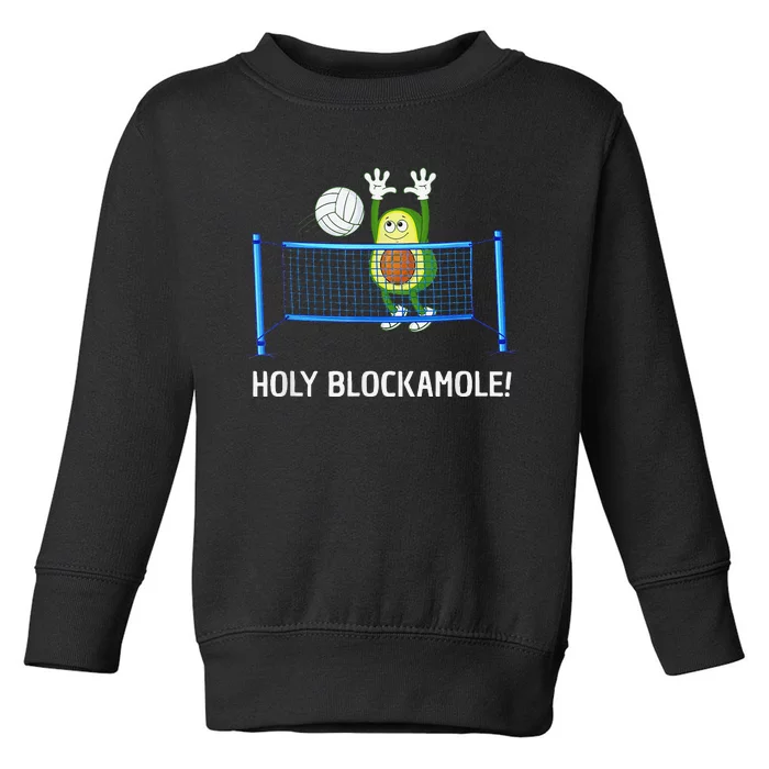 Funny Volleyball For  Setter Libero Play Volleyball Toddler Sweatshirt