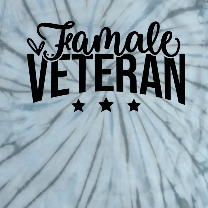 Female Veteran Tie-Dye T-Shirt