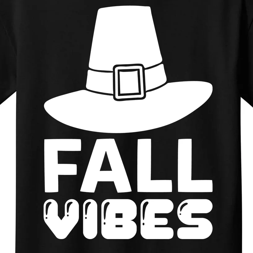 Fall Vibes Kids T-Shirt