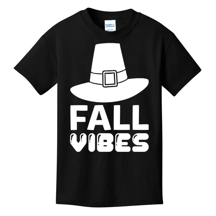 Fall Vibes Kids T-Shirt