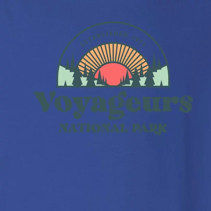 Family Vacation Funny Gift Cool Gift Retro Voyageurs National Park Gift Toddler Long Sleeve Shirt