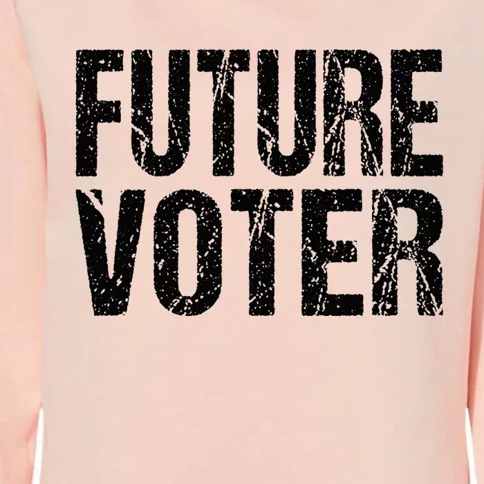 Future Voter Womens California Wash Sweatshirt