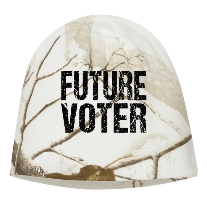 Future Voter Kati - Camo Knit Beanie