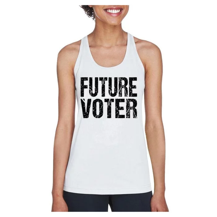 Future Voter Women's Racerback Tank