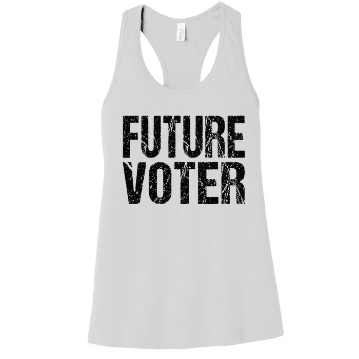 Future Voter Women's Racerback Tank