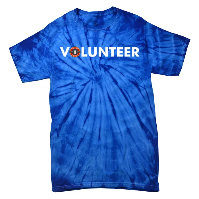 Firefighter Volunteer Gift Firefighter´s Day Gift Tie-Dye T-Shirt