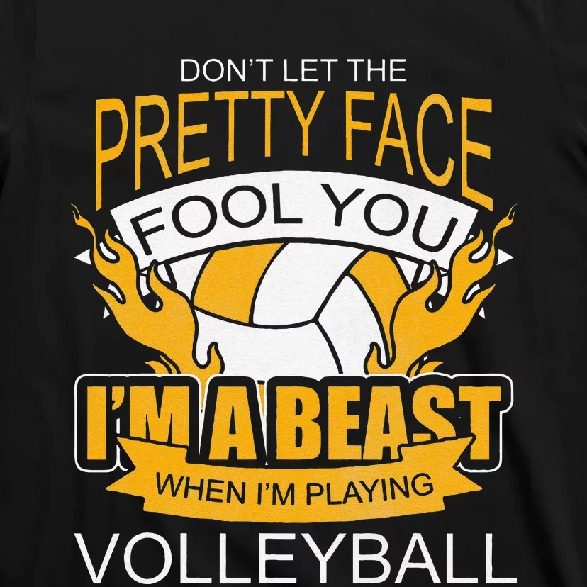 Funny Volleyball Gift For Teen WomenVolleyball T-Shirt