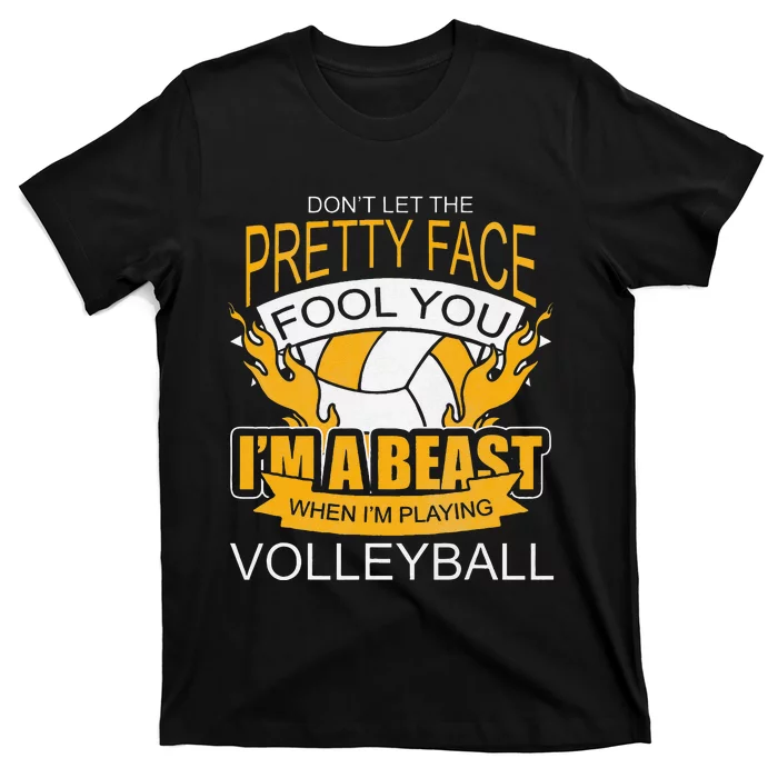 Funny Volleyball Gift For Teen WomenVolleyball T-Shirt