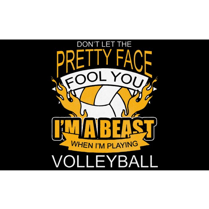 Funny Volleyball Gift For Teen WomenVolleyball Bumper Sticker