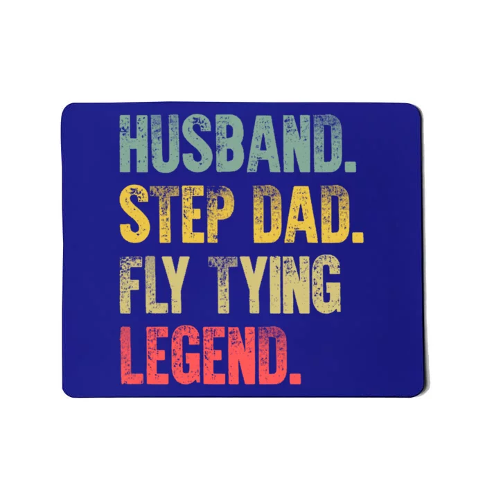 Funny Vintage Great Gift Husband Step Dad Fly Tying Legend Gift Cool Gift Mousepad