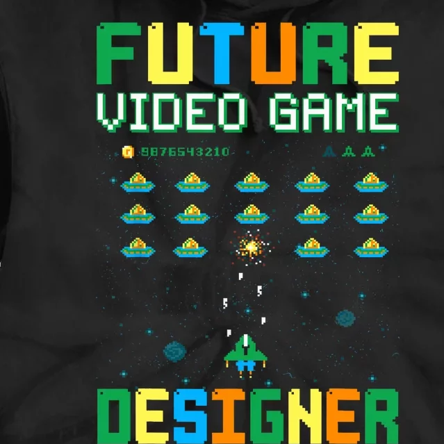 Future Video Game Designer For Game Developer Tie Dye Hoodie