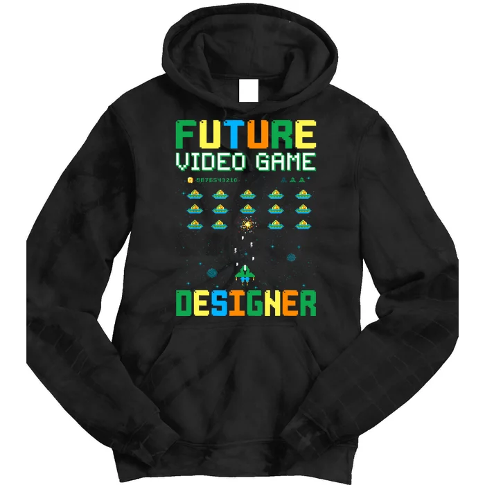 Future Video Game Designer For Game Developer Tie Dye Hoodie