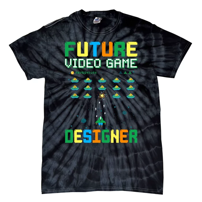 Future Video Game Designer For Game Developer Tie-Dye T-Shirt