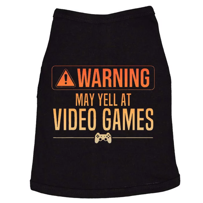 Funny Video Game Nerd Pc Gamer Doggie Tank