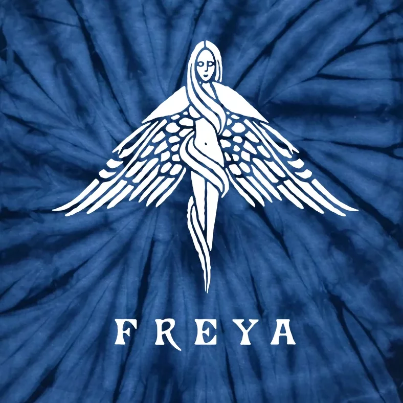 Freya Viking Goddess Tie-Dye T-Shirt