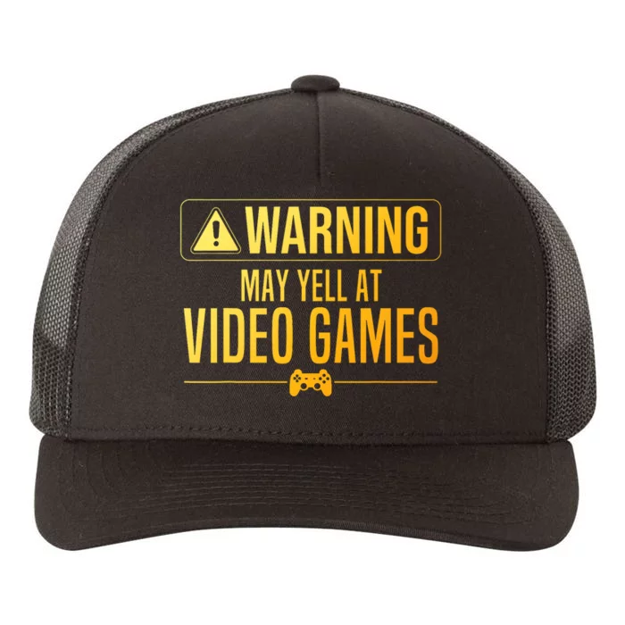 Funny Video Game Art For Gaming Nerd Pc Gamer Yupoong Adult 5-Panel Trucker Hat