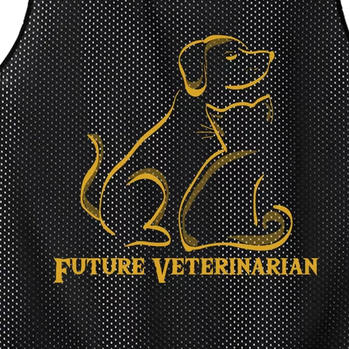 Future Veterinarian Gift Fun Vet Student Gift Mesh Reversible Basketball Jersey Tank